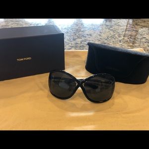 Black Tom Ford Whitney Sunglasses